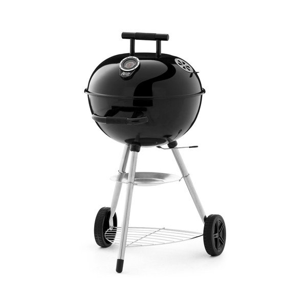 Černý gril s teploměrem a regulátorem přívodu vzduchu Jamie Oliver Classic One-image-2