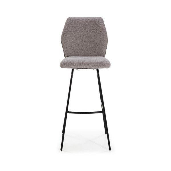 Светлосиви бар столове в комплект от 2 бр. 75 см Pol - Marckeric-image-2