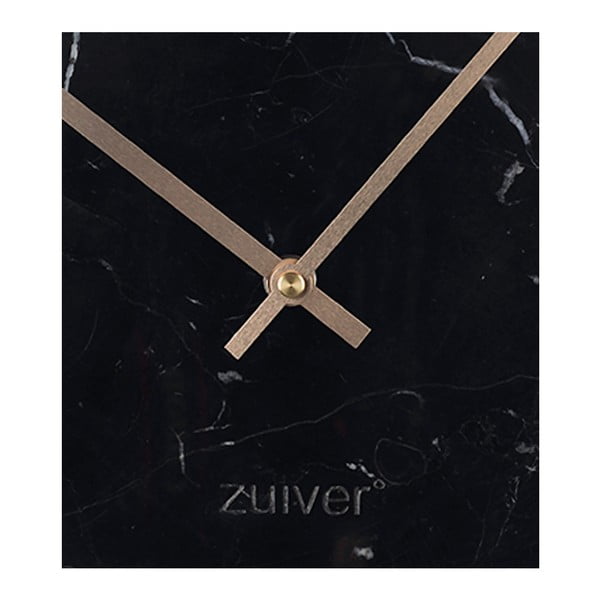 Черно мраморно време стенен часовник - Zuiver-image-1