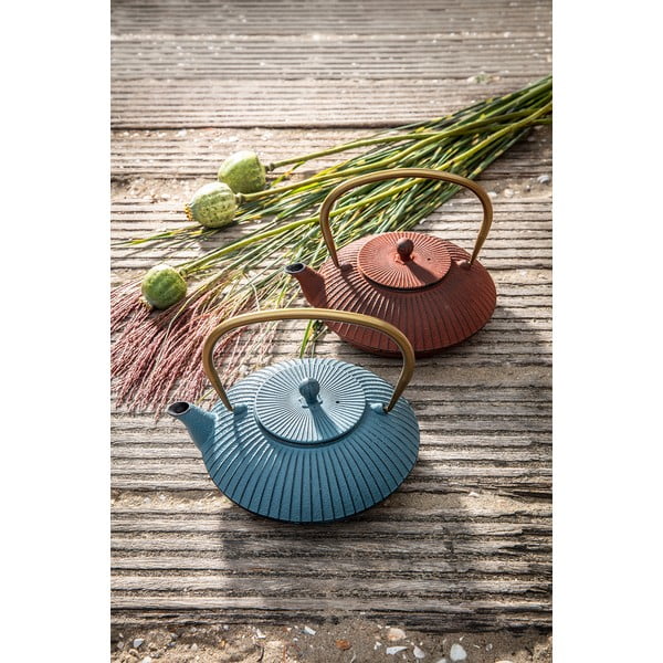 Син чугунен чайник 1,1 l Linhai – Bredemeijer-image-4