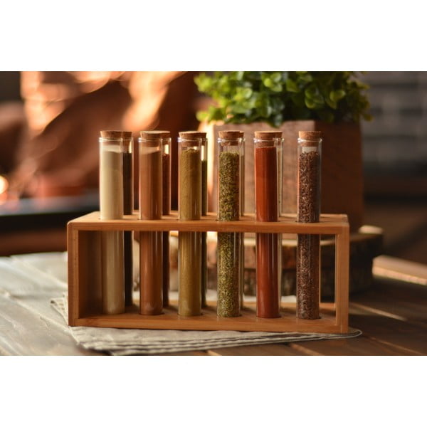 Комплект за подправки с поставка 12 бр. Vanilla – Bambum-image-4