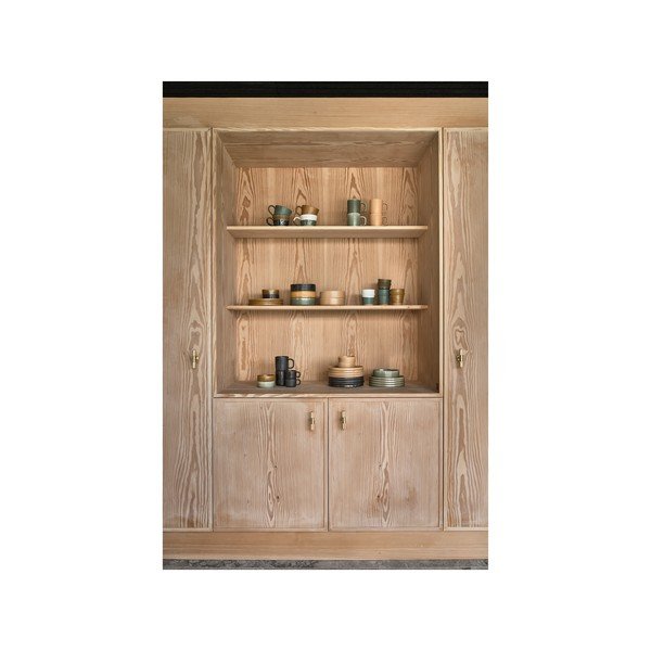 Бяло-зелена порцеланова чаша 350 ml Evig - Villa Collection-image-1