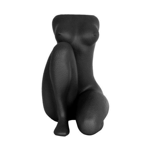 Черна ваза Sitting Lady - PT LIVING