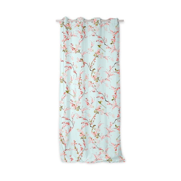 Завеса в мента и розово 140x300 cm Chinoiserie - Happy Friday-image-1