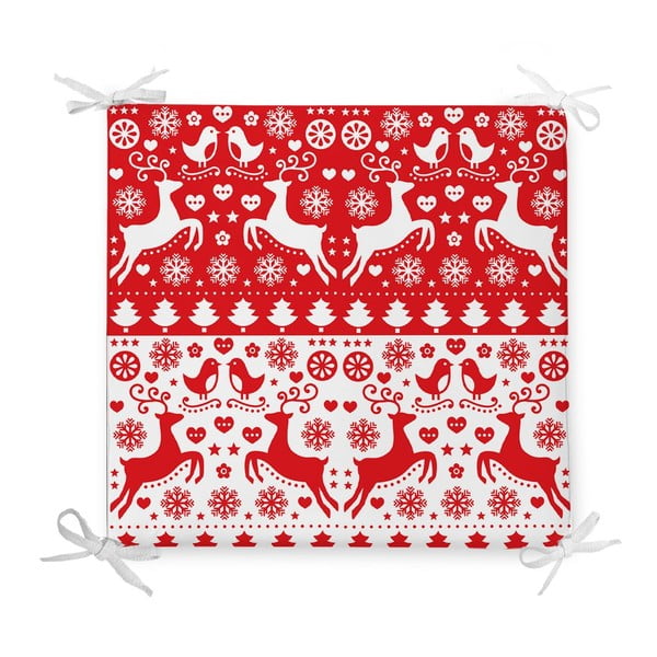 Коледа Ginderbread Коледна възглавница за сядане със смес от памук, 42 x 42 cm - Minimalist Cushion Covers