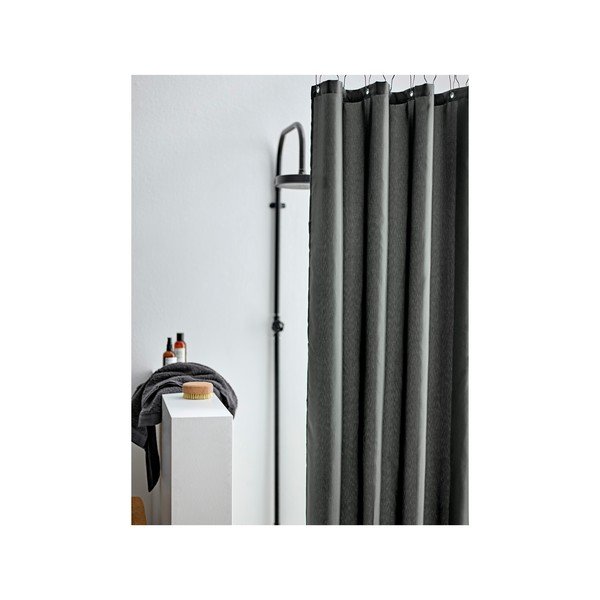 Сива завеса за душ Leo, 180 x 200 cm Comfort - Södahl-image-1