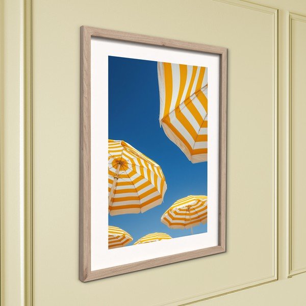 Печатна картина с включена рамка 30x40 cm Umbrellas  – Styler-image-3