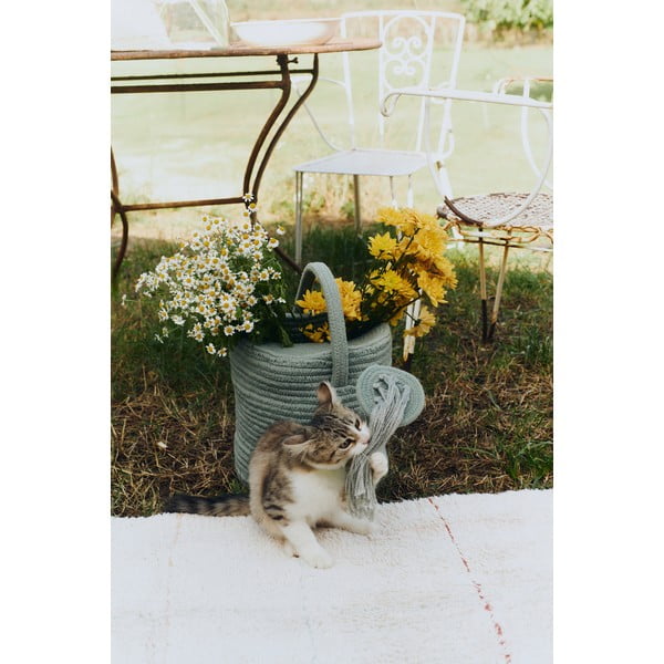 Текстилна детска кошница за играчки в светлозелен цвят 51x26x38 cm Water Can – Lorena Canals-image-1