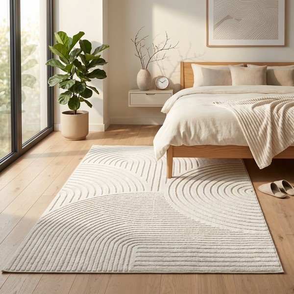 Кремав килим 120x170 cm Whirl – ESTE-image-4