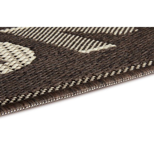 Кафява подложка , 50 x 80 cm Weave Smiley Welcome - Hanse Home-image-3