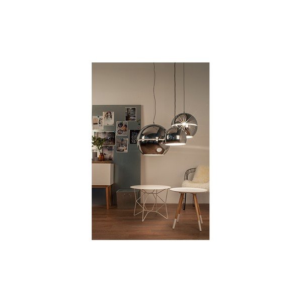 Таванна лампа в сребристо Big Glow - Zuiver-image-2