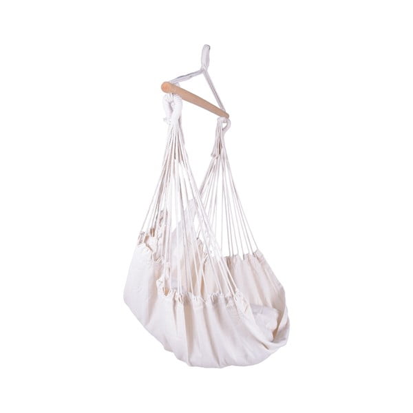 Кремав подплатен висящ градински стол Tobago – Garden Pleasure-image-2