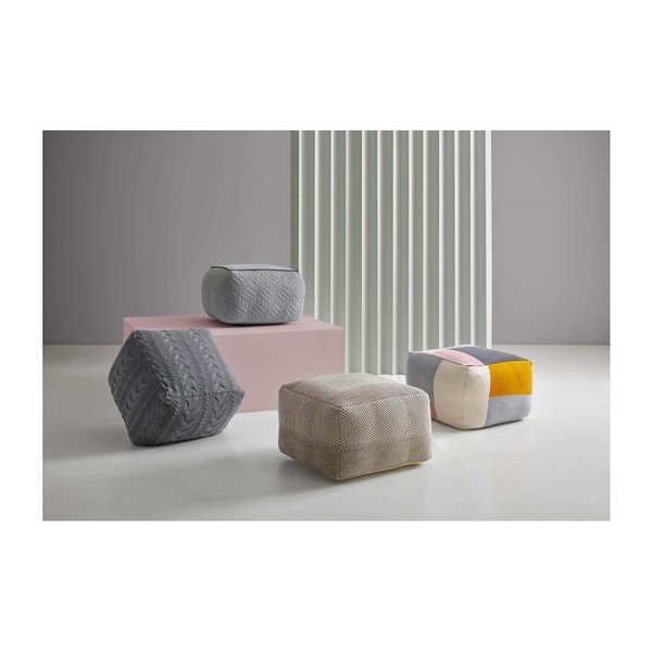 Бежов пуф Honey - sømcasa-image-3