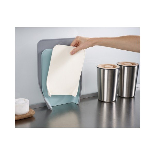 Комплект от 3 сиво-сини дъски за рязане Nest - Joseph Joseph-image-1