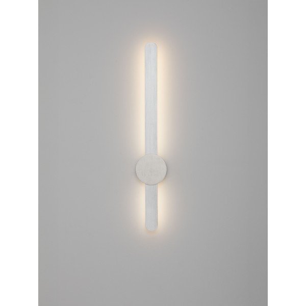Алуминиева LED стенна лампа в матово сребрист цвят Norei – Nova Luce-image-3
