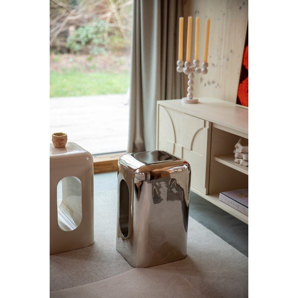 Метална странична масичка 29x29 cm Creek – Zuiver-image-1