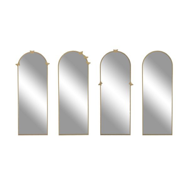 Подово огледало с рамка в златиста декорация от пеперуди - Neostill-image-3