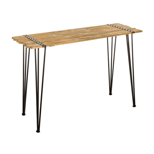 Konzolový stolek s deskou z jedlového dřeva Tropicho