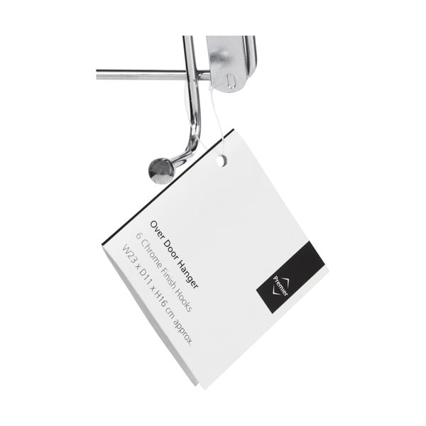 Метален стелаж за врата в сребристо 11 cm Chrome – Premier Housewares-image-2