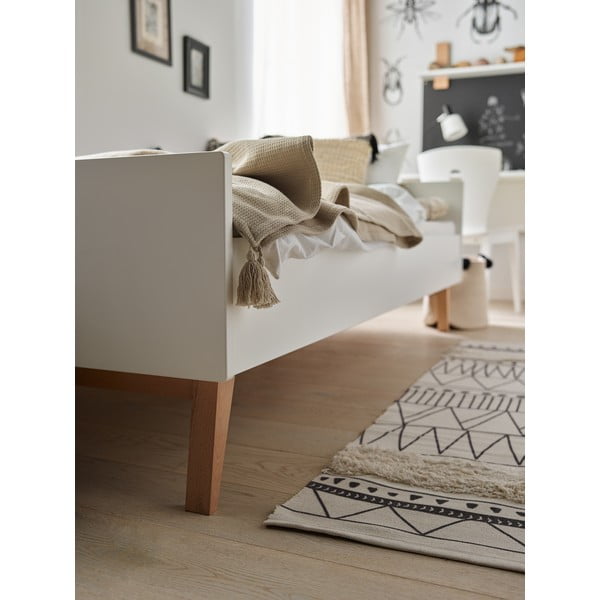 Бяло детско легло 120x200 cm Swing - Pinio-image-1