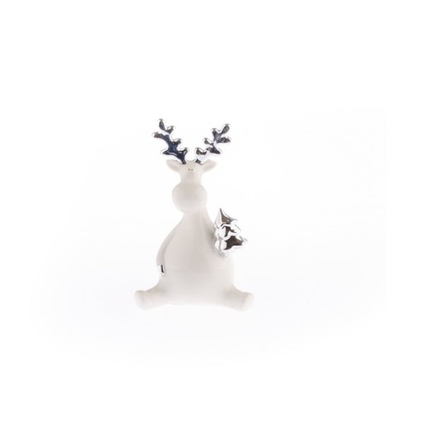 Коледна керамична украса във формата на елен Austin - Dakls