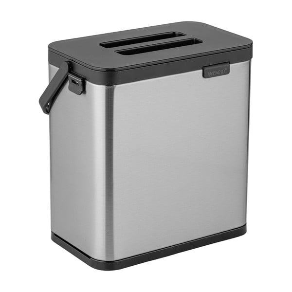 Контейнер за компостируеми отпадъци в матово сребрист цвят 3 l Colin – Wenko