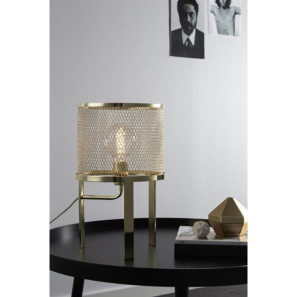Zlatá stolní lampa Markslöjd Grid-image-1