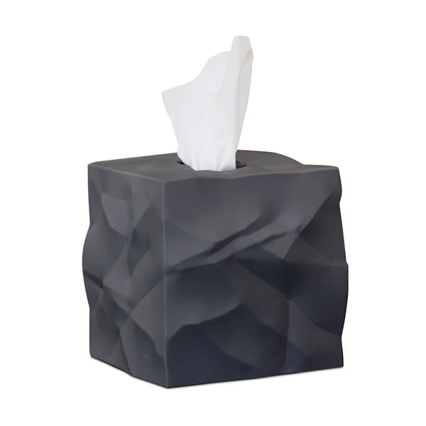 Черна кутия за кърпички Wipy Cube - Essey