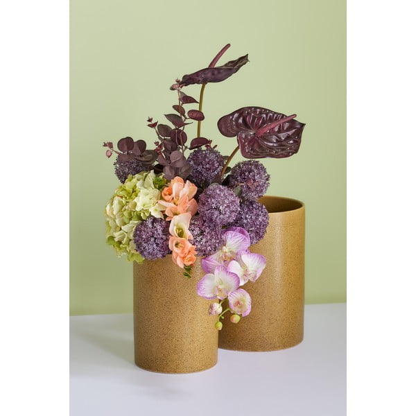 Керамични комплект саксии 2 бр. ø 18 cm Edna – Hübsch-image-2