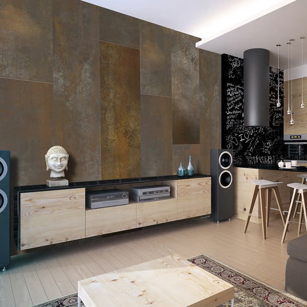 Тапети на руло Bimago Basilisk, 0,5 x 10 м Golden Basilisk - Artgeist-image-1