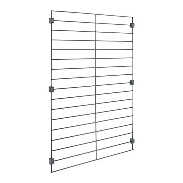 Черна метална скоби за модулна система от стелажи Mural – Metaltex-image-2