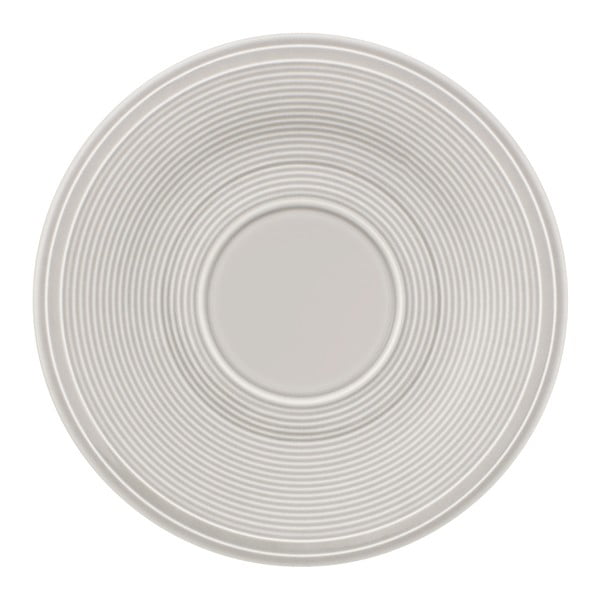 Бяла и сива порцеланова чиния Villeroy & Boch , ø 15,5 cm Like Color Loop - like | Villeroy & Boch