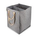 Сив текстилен кош за пране 71 l Laundry Hub Tweed duplo – Rolser