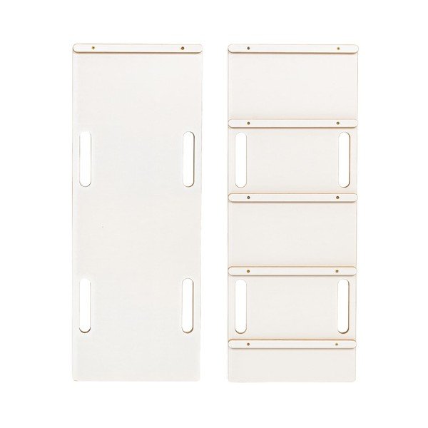 Бяла люлка от масивен бор 39x75x38 cm Montessori – Meowbaby-image-3