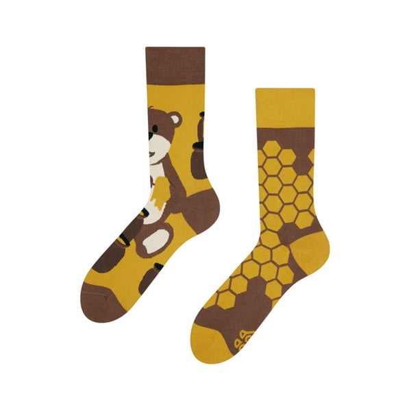 Унисекс чорапи Honey Bear, размер 43-46 - Good Mood