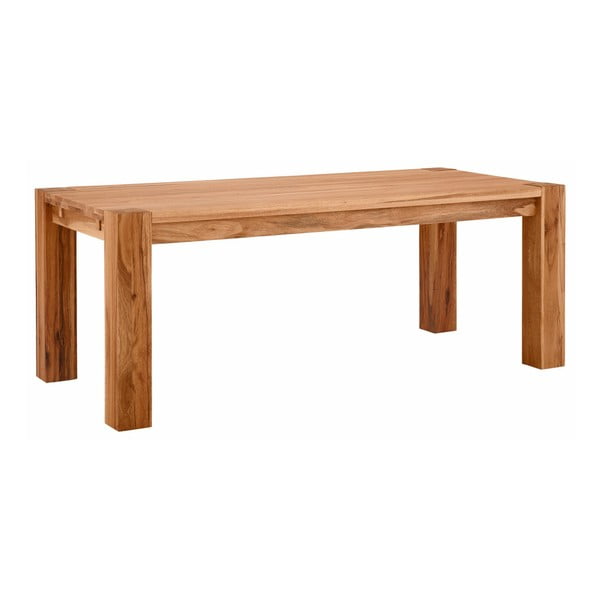 Jídelní stůl z masivního dubového dřeva Støraa Matrix, 90 x 200 cm