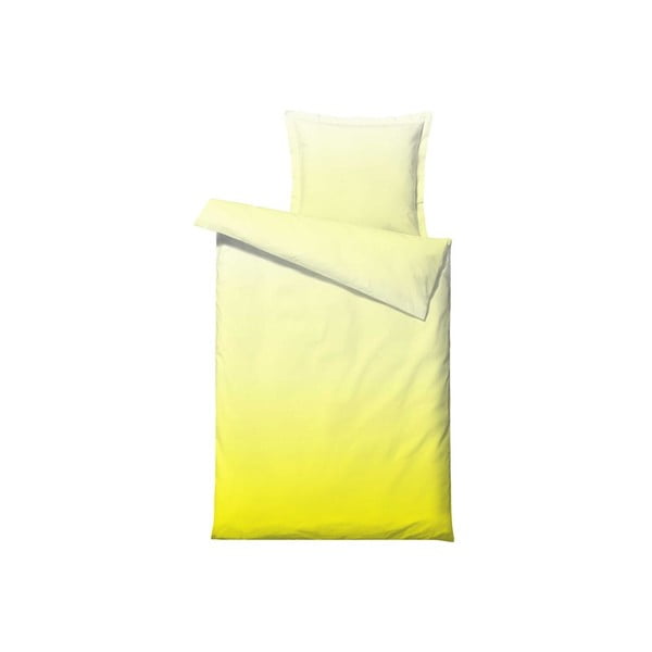 Povlečení Shades Yellow, na jednolůžko (140x220 cm)
