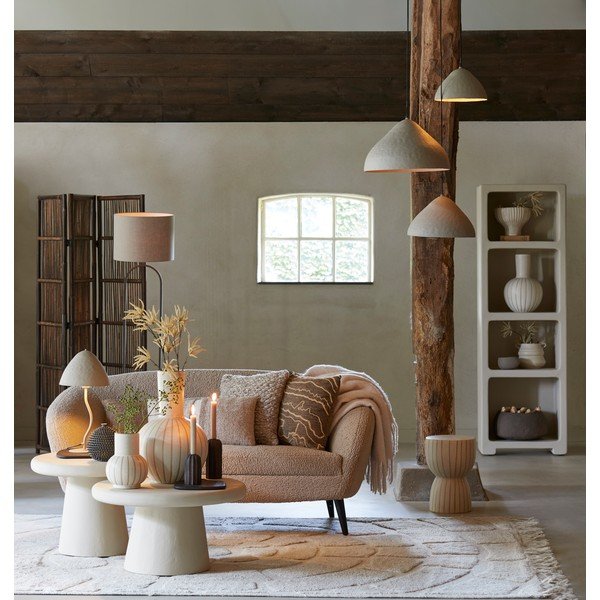 Керамична кръгла странична масичка ø 28,5 cm Finca – Light & Living-image-1