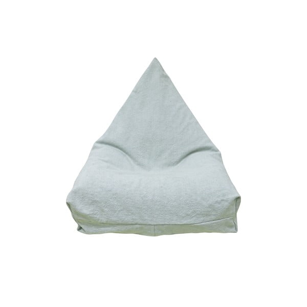 Детски пуф в сиво-син цвят Cleo Blue Sage – Lorena Canals