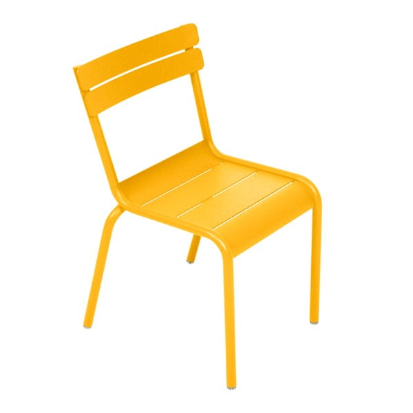 Žlutá dětská židle Fermob Luxembourg