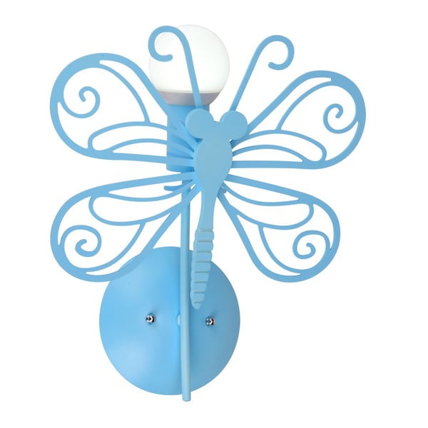 Modré nástěnné svítidlo Light Prestige Butterfly