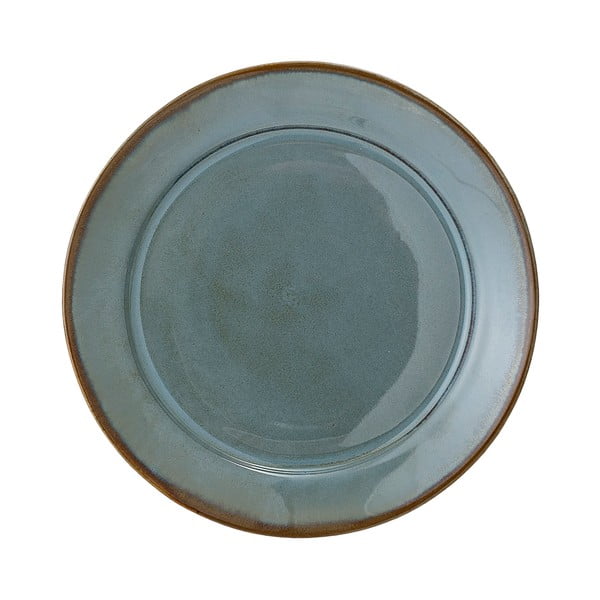 Десертна чиния от зелен фаянс, ø 20 cm Pixie - Bloomingville
