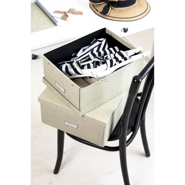 Кутия за съхранение с капак Katrin - Bigso Box of Sweden-image-2