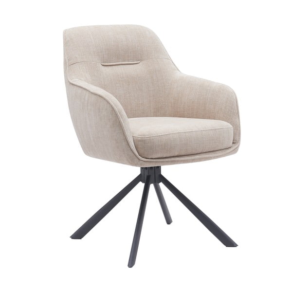 Кремави тапицирани трапезни столове в комплект 2 бр. Avola – Unique Furniture