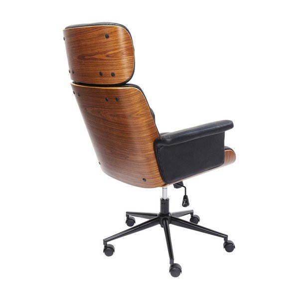 Черен офис стол Check Out - Kare Design-image-3