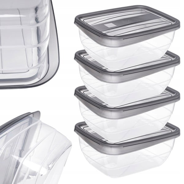 Кутии за храна 4 бр. Vedo - Curver-image-1