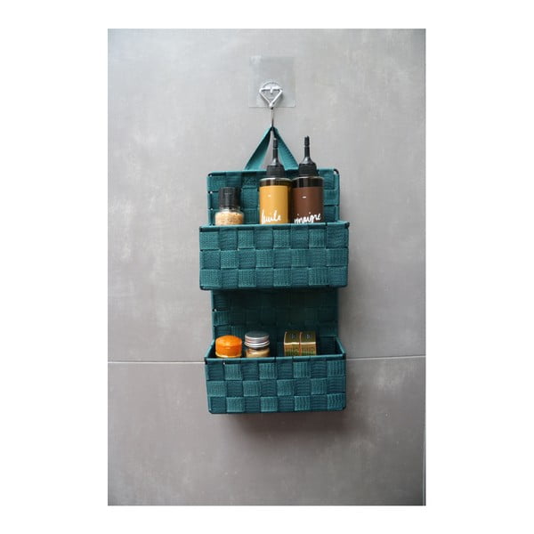 Зелена двуетажна висяща кошница Bristol - Compactor-image-1