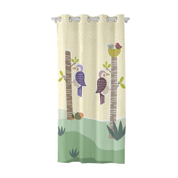 Детска памучна завеса , 140 x 265 cm Harvestwood - Moshi Moshi