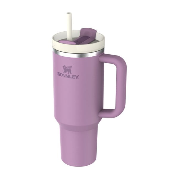 Лилав термос със сламка от неръждаема стомана 1,18 l Quencher H2.0 FlowState Tumbler Lilac – Stanley-image-2