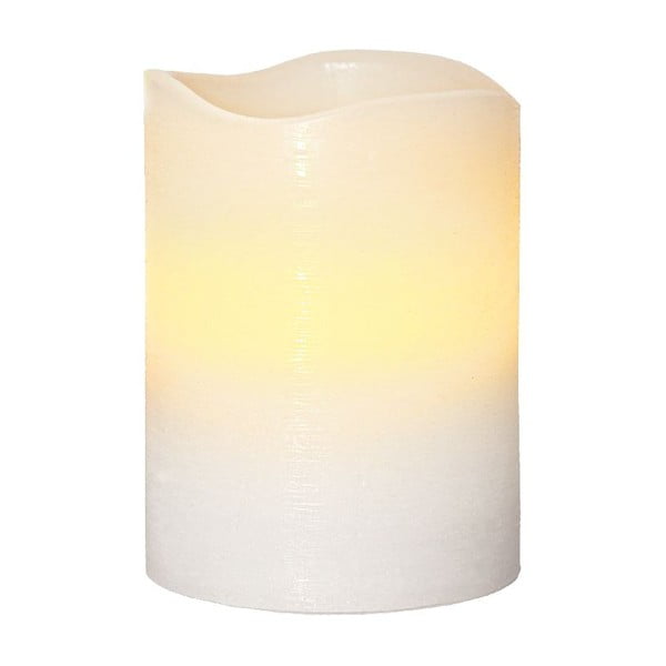 LED svíčka Real White, 10 cm
